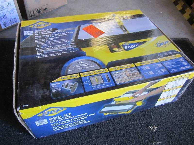 lot 189 image: QEP 650 XT 7 Tile Wet Saw with Ext...