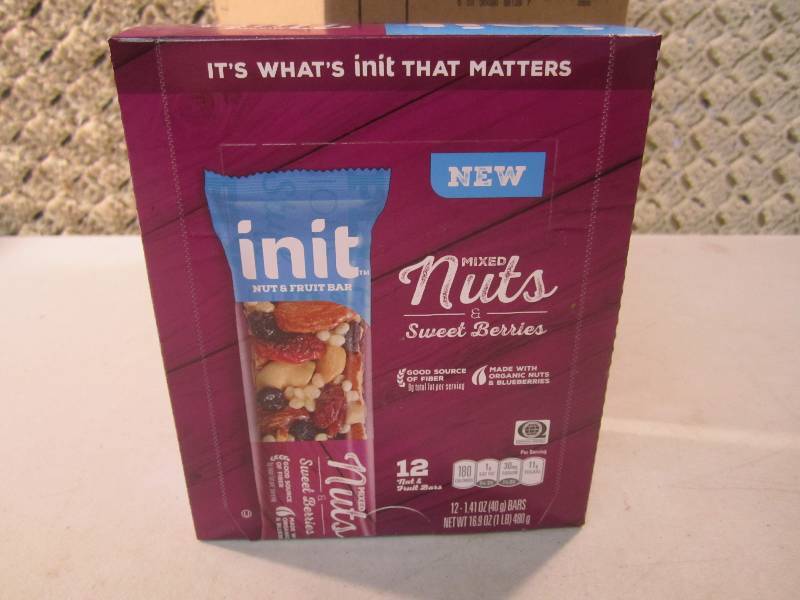 lot 209 image: Lot of 4 Boxes (12 bars each) Init ...