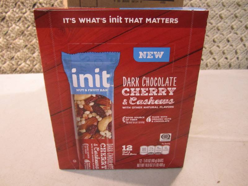 lot 210 image: Lot of 4 Boxes (12 bars each) Init ...