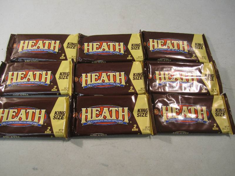lot 217 image: Lot of 9 King Size Heath 2 pack Can...