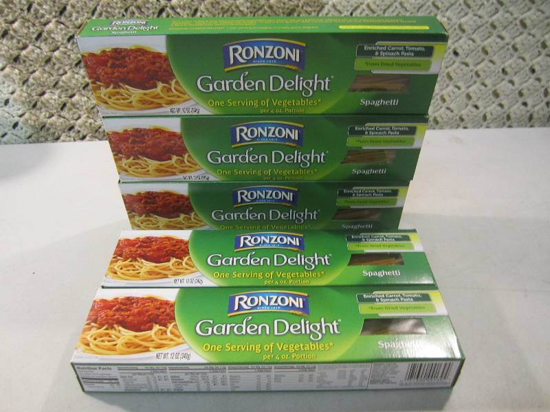 lot 226 image: Lot of 5 Boxes Ronzoni Garden Delig...