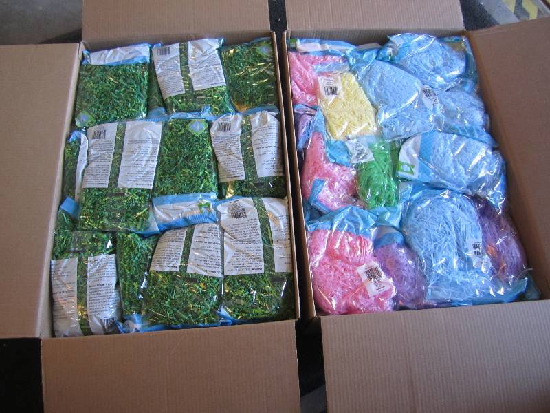 lot 293 image: 2 Big Boxes Full of Bagged Easter G...