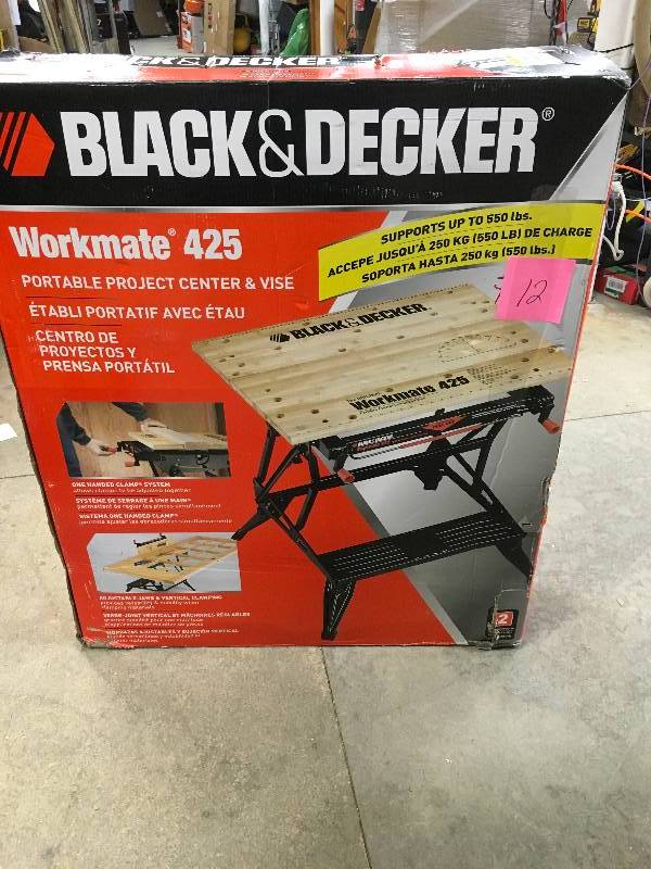 BLACKDECKER Workmate 425 30 in. Folding Portable Workbench and Vise
