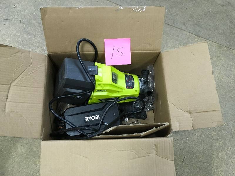 Ryobi 18-Volt Hybrid Transfer Pump used