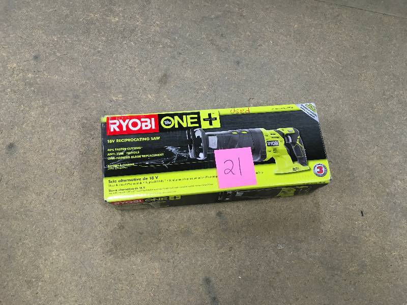 Ryobi 18-Volt ONE Cordless Reciprocating Saw - Tool Only open box