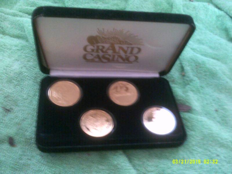 98-99 CASINO COLLECTOR COINS
