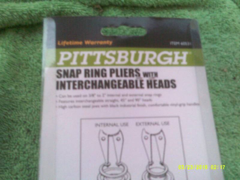PITTSBURGH SNAP RING SET