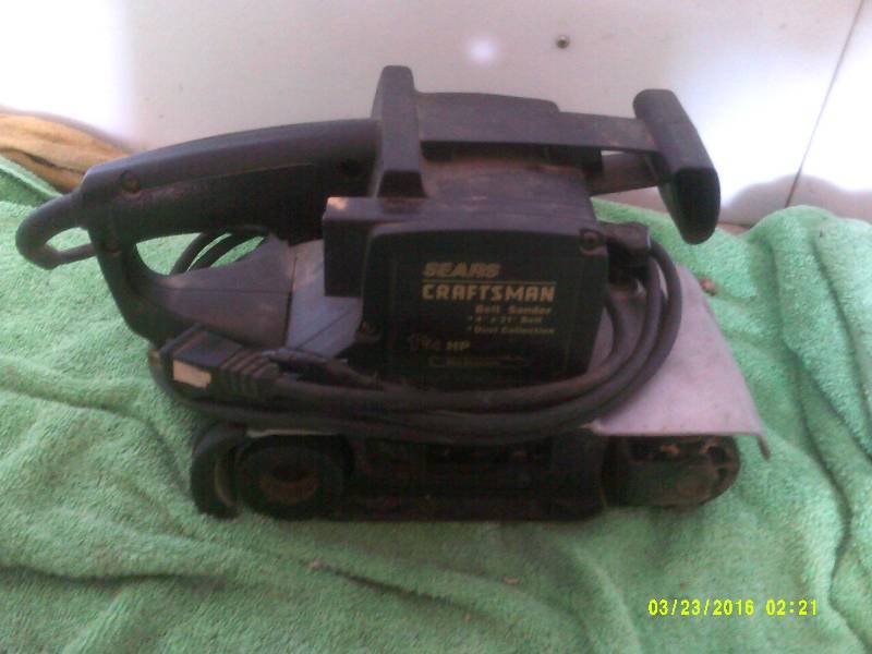 1 14 HP CRAFTSMAN BELT SANDER