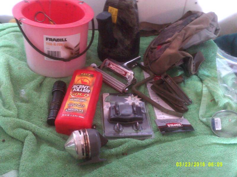 HUNTING AND FISHING ITEMS