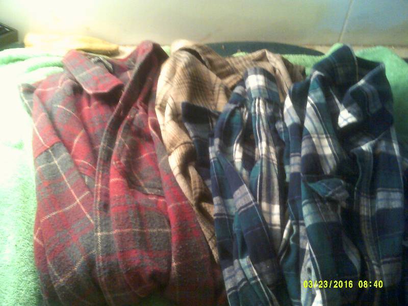 3 XL FLANNEL SHIRT