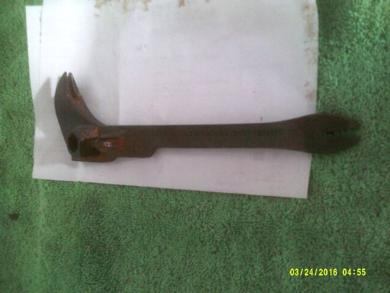 ANTIQUE X HUMMER NUMBER 8 DEAD ON TOOL