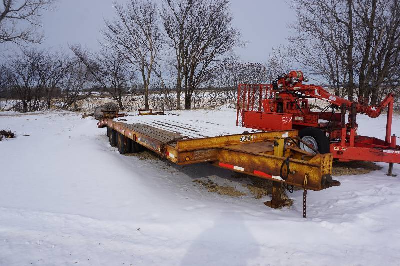2005 Super Line 24 Heavy Duty Tandem Axle Dually Deck Over Equipment Trailer