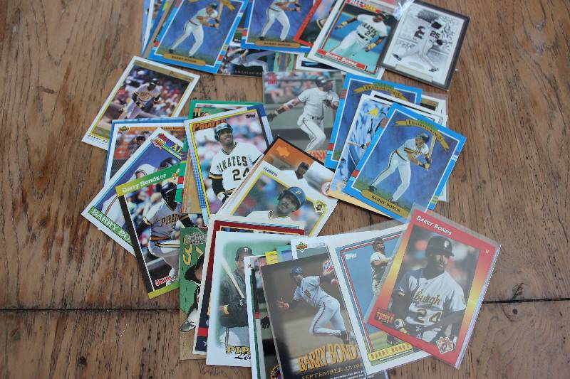 lot 37 image: 50 Barry Bonds Cards...