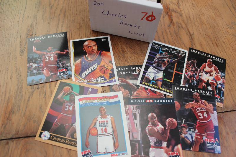 lot 70 image: 200 Charles Barkley Cards...