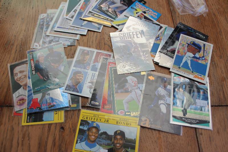 lot 78 image: 50 Ken Griffey Jr Cards...
