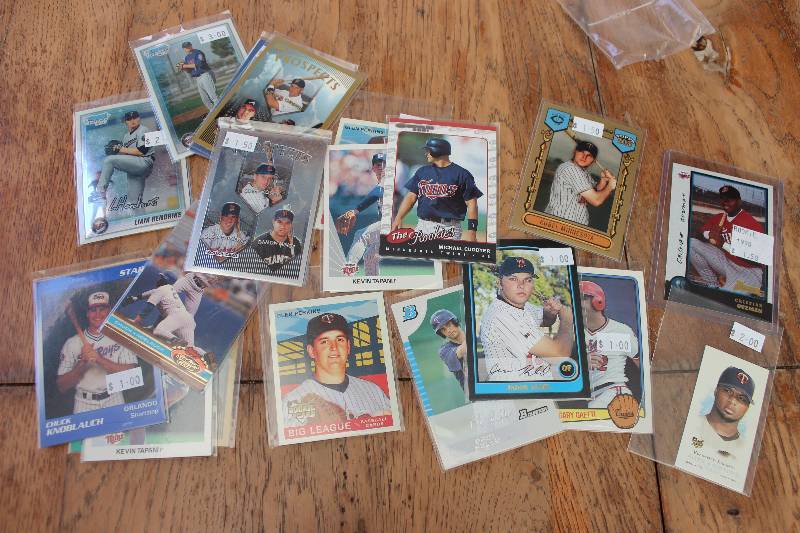 lot 82 image: Minnesota Twins Rookie Cards...