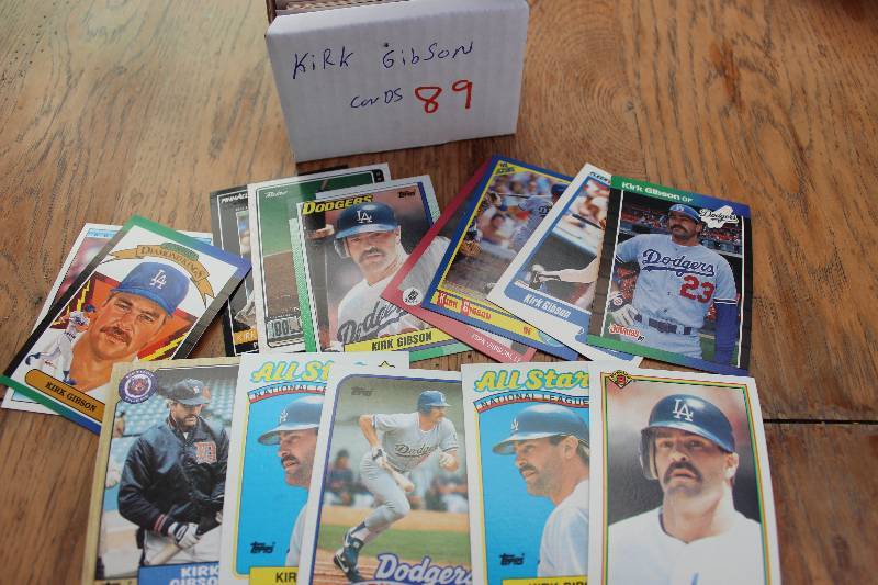 lot 89 image: 200 Kirk Gibson Cards...