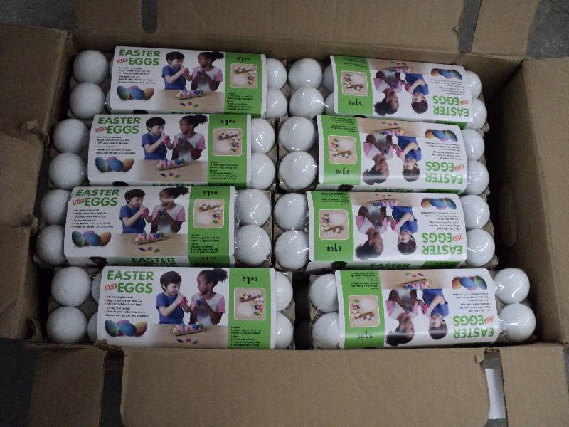 lot 239 image: large lot of Easter supplies, 48 do...