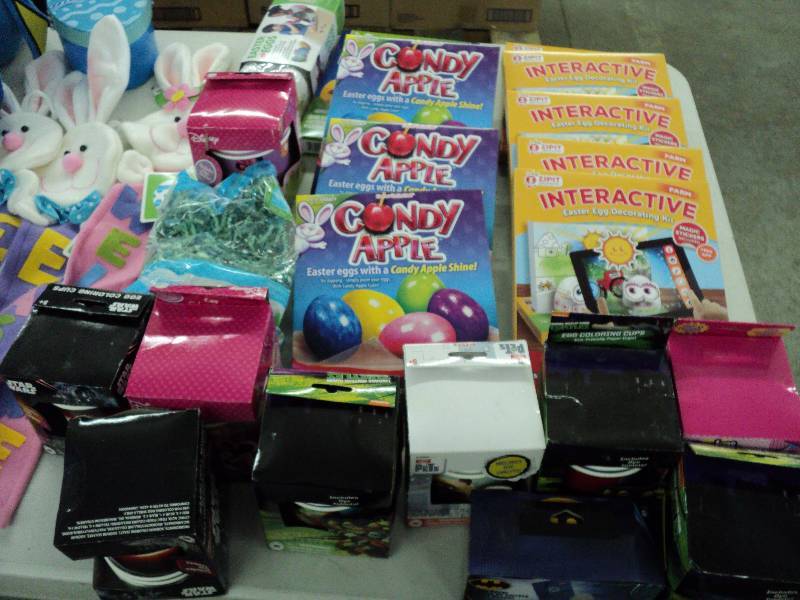 lot 265 image: Easter supplies and games...
