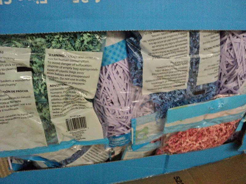 lot 284 image: 2 cases of Easter grass...
