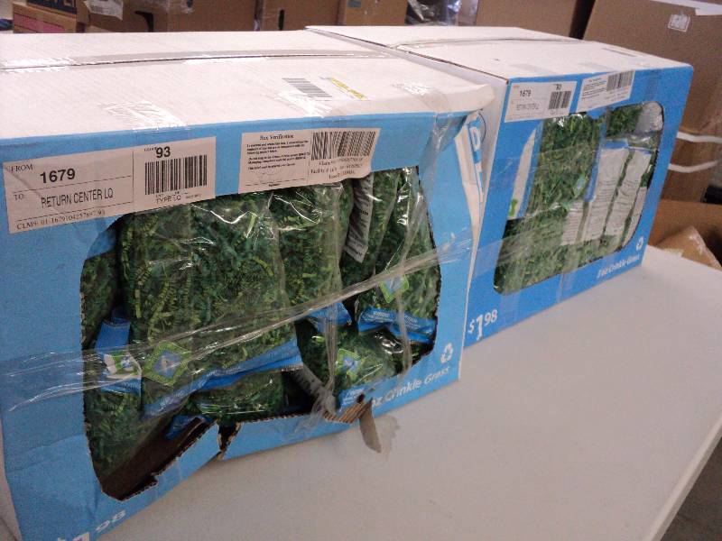 lot 287 image: 2 cases of Easter grass...