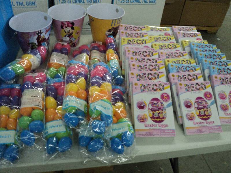 lot 296 image: Easter supplies...