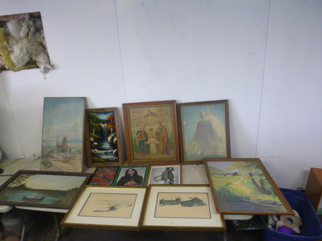 lot 47 image: 11 Framed Pictures