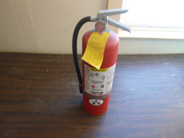 lot 57 image: Badger Dry Chemical Fire Extinguisher