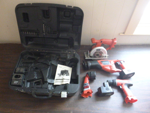 lot 78 image: Tool Shop 4 Piece Combo Kit