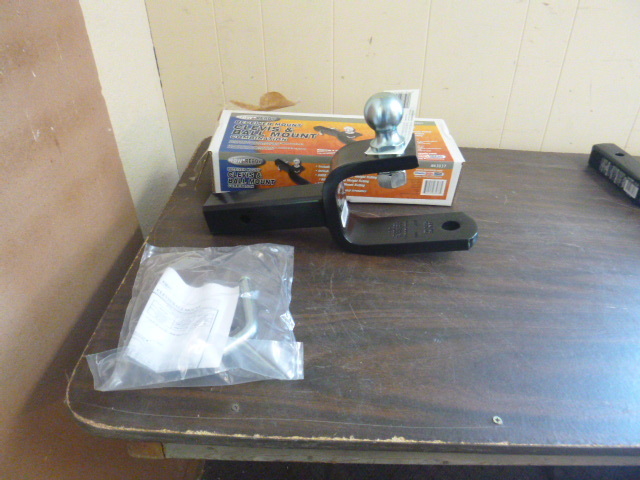 lot 8 image: Tow Ready Receiver Mount Clevis and Ball Mount Combination