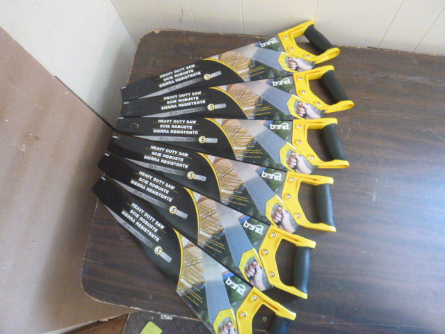 lot 116 image: 6 Bond Heavy Duty Hand Saws