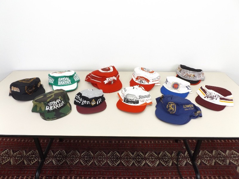 Lot of 33 NOS Vintage Beer etc. Advertising Hats