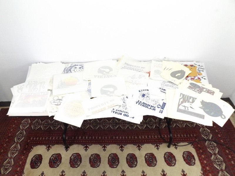 Large Lot of 1970s etc. Iron Ons