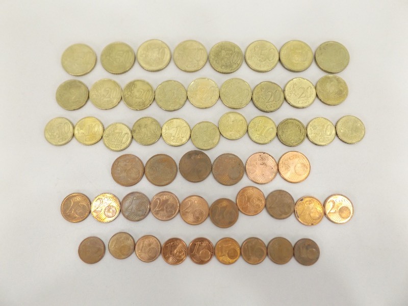 Lot of Euro Coins