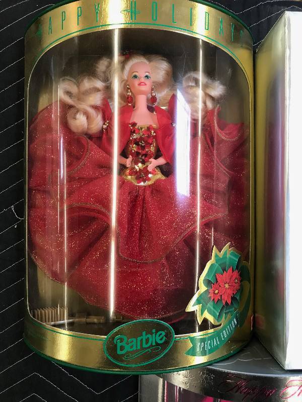 lot 430 image: HOLIDAY BARBIES