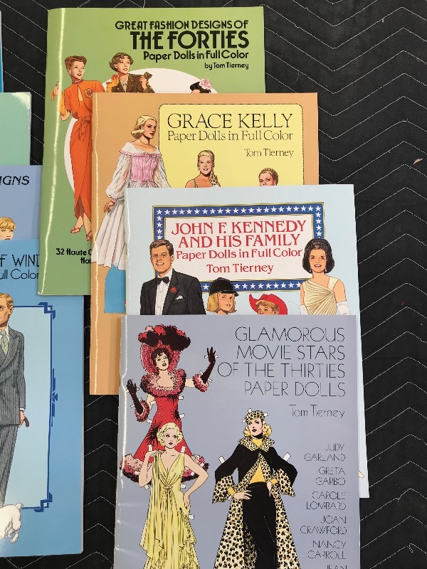 lot 474 image: ERTE & TIERNEY PAPER DOLLS