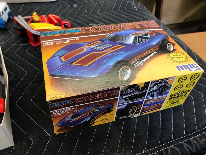 lot 499 image: ERTL, BUDDY L, TONKA AND A CORVETTE MODEL