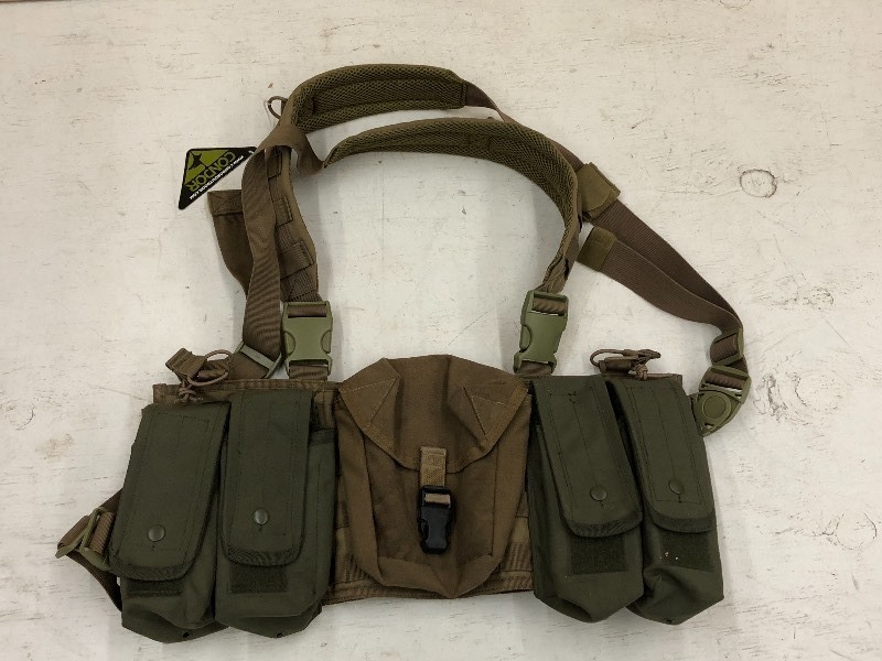 lot 22 image: Military Assault Vest With (2) Ammo...