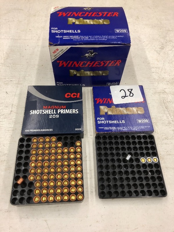lot 28 image: Lot Of (600) Shotshell Primers---#2...