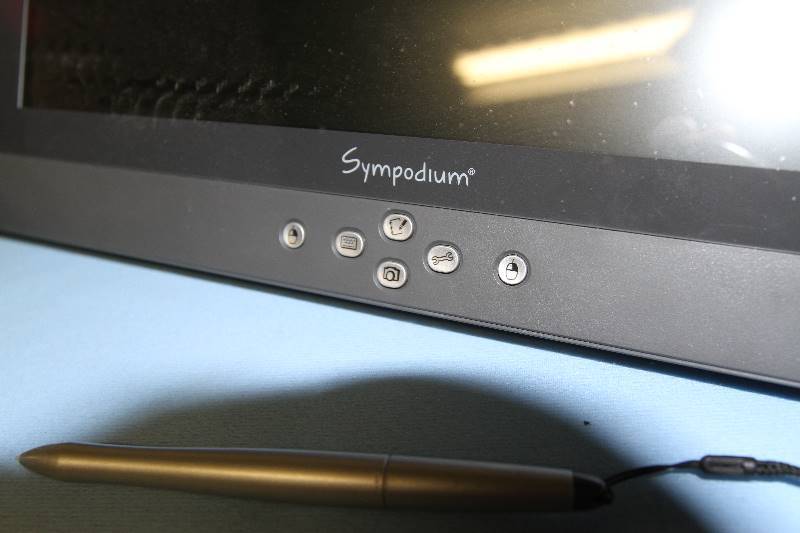 lot 159 image: Lot of Two (2) SMART Technologies Sympodium Interactive Pen Display Touchscreen