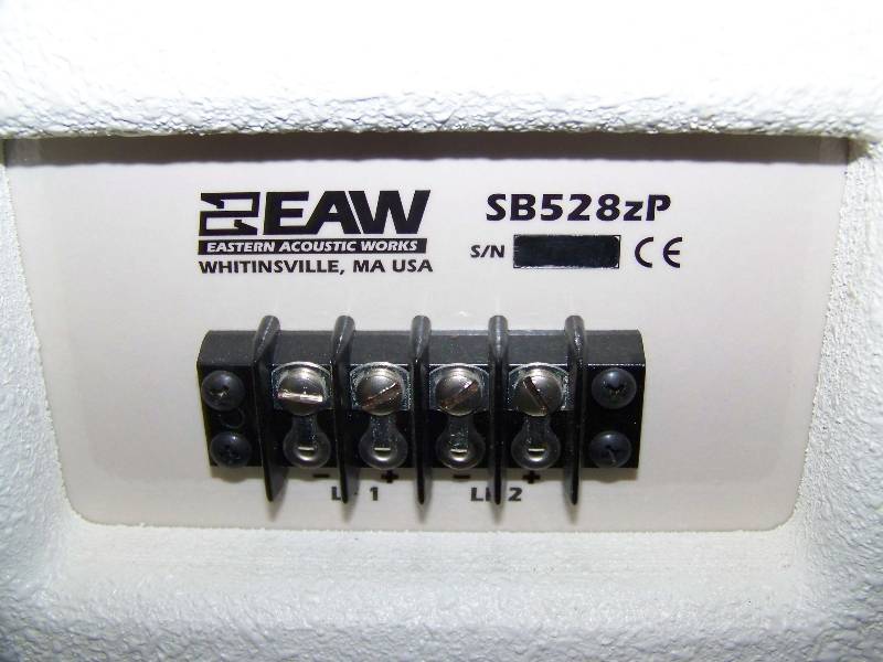 lot 1 image: Eastern Acoustic Works (EAW), B528zP, Large Venue Subwoofer  Sub