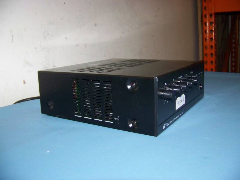 lot 43 image: TOA, Integrated, Modular, Mixer  Amplifier  Amp