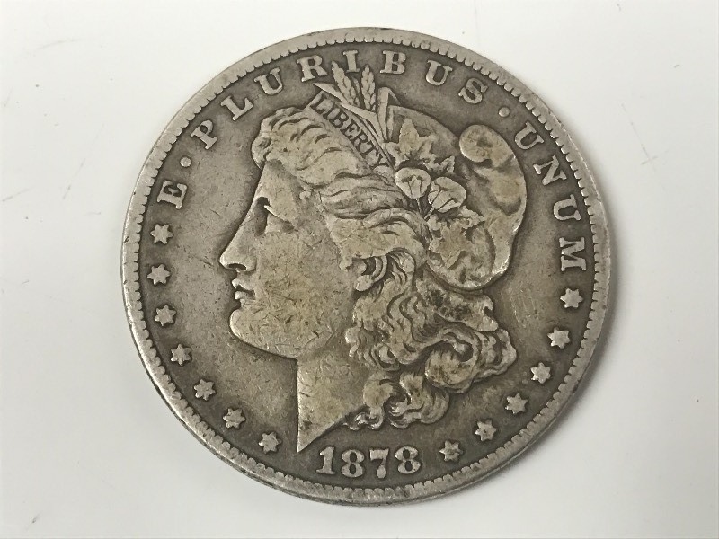 lot 11 image: 1878-S Morgan Silver Dollar ...