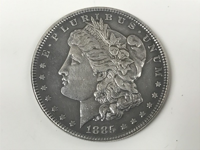 lot 23 image: 1885 Morgan Silver Dollar ...