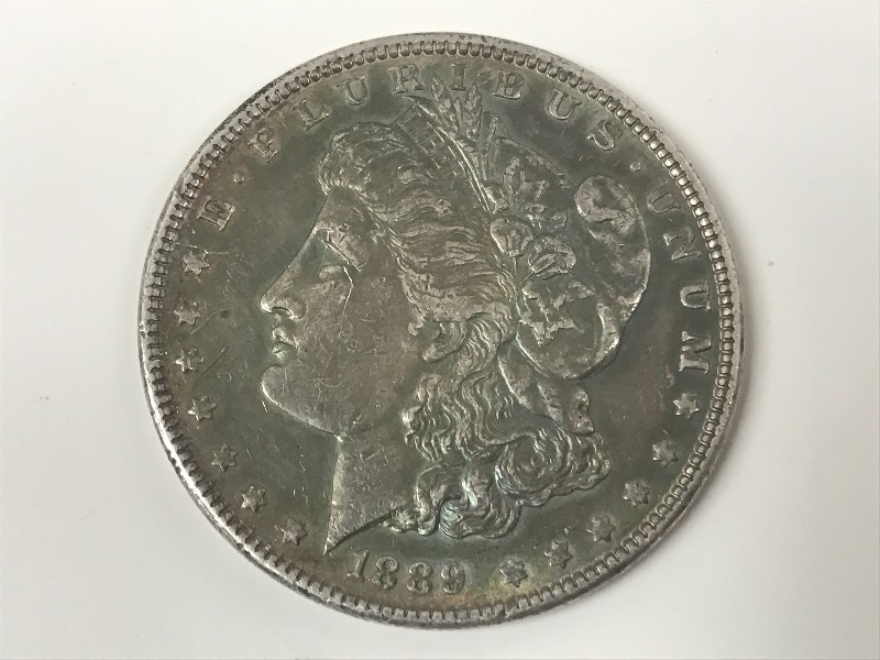 lot 30 image: 1889 Morgan Silver Dollar ...