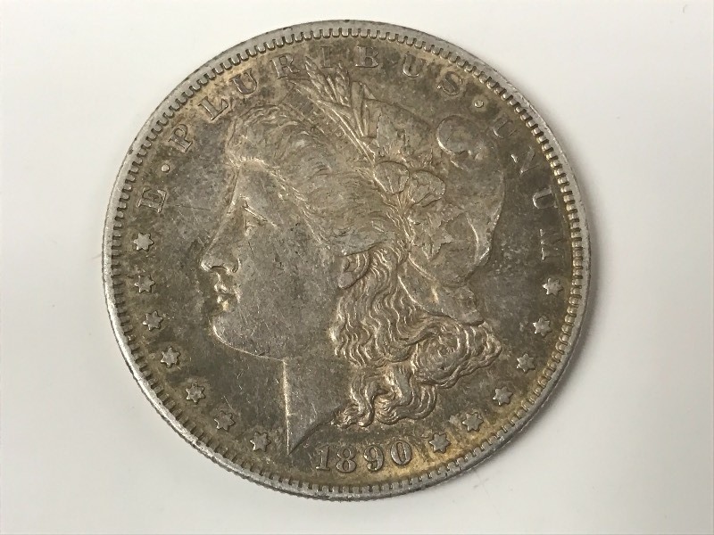 lot 31 image: 1890-S Morgan Silver Dollar ...