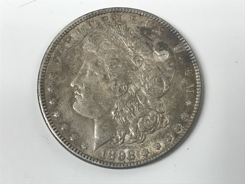 lot 39 image: 1898 Morgan Silver Dollar ...