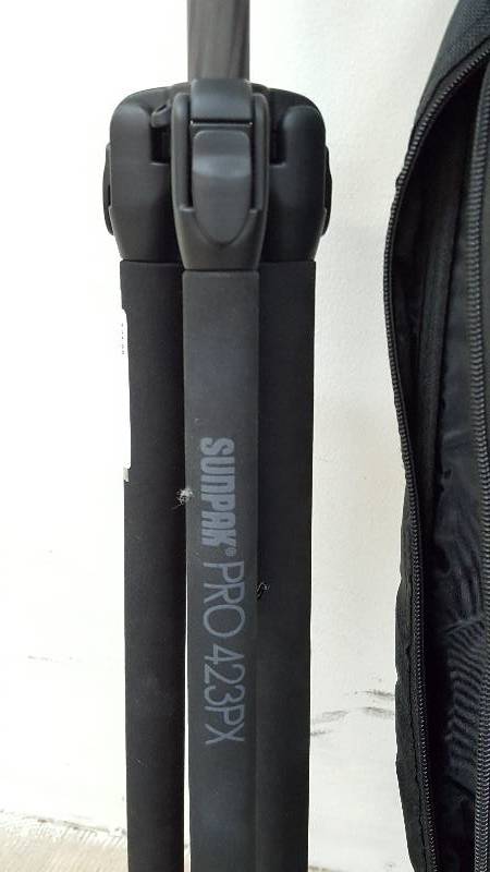 lot 24 image: Sunpak&nbsp423PX2 Tripod with Pistol Grip Ball Head 