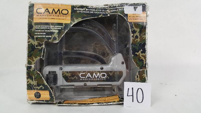 lot 40 image: Camo Marksman Pro - Hidden Deck Fastening System