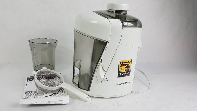 lot 75 image: Hamilton Beach HealthSmart Juice Extractor